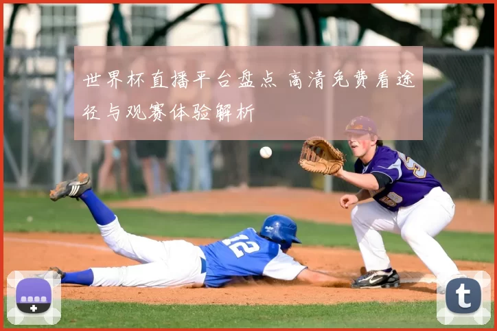 世界杯直播平台盘点 高清免费看途径与观赛体验解析