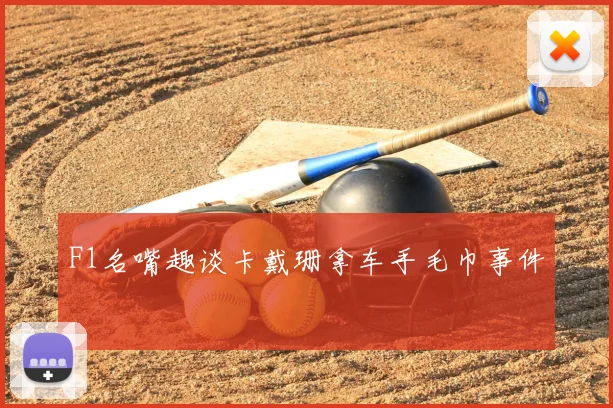 F1名嘴趣谈卡戴珊拿车手毛巾事件